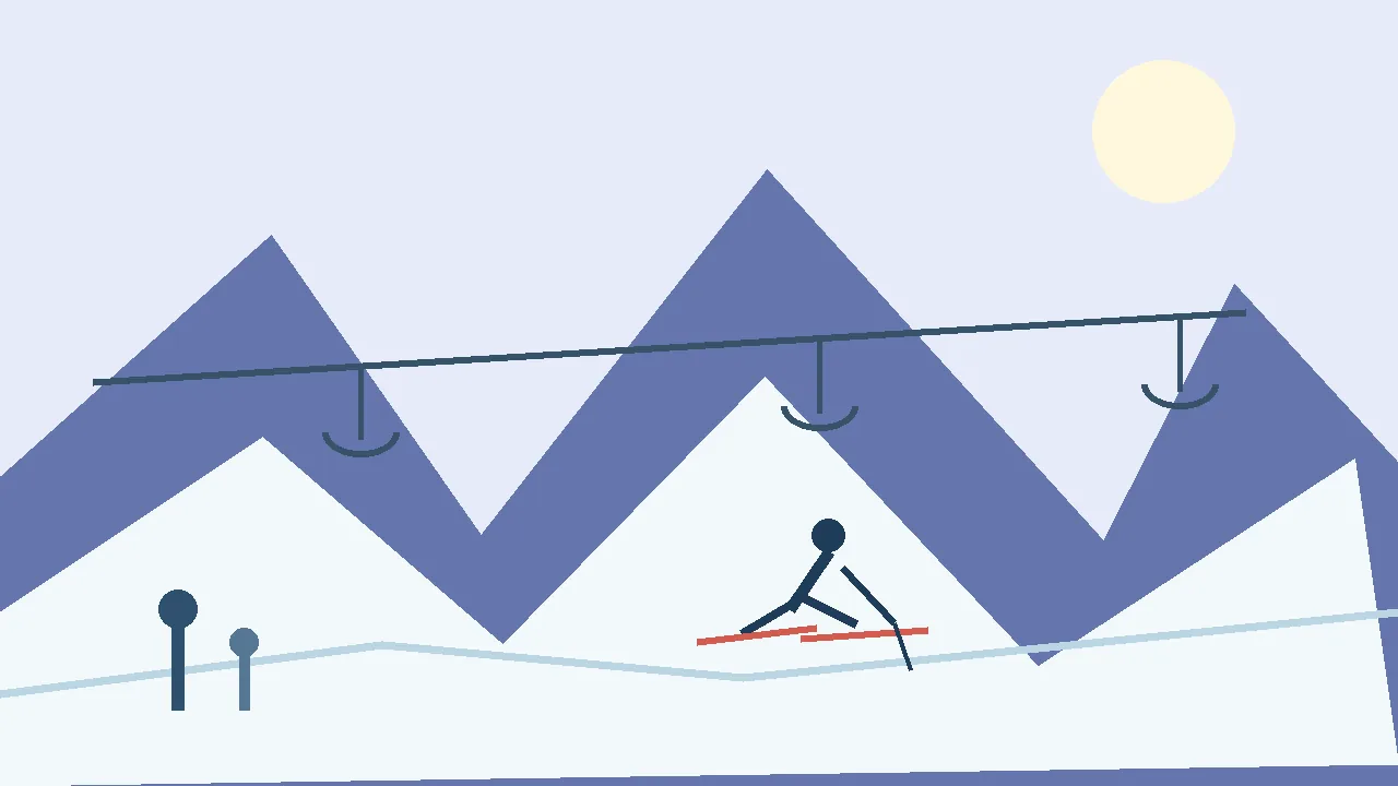 TOMAMU親子滑雪：滑雪課與度假活動的時間安排｜日本滑雪規劃示意插畫